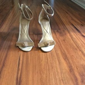 Champagne Gold Heels